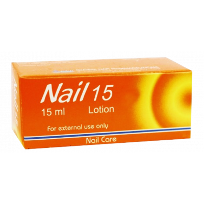 NAIL 15 LOTION -- TOPICAL NAIL CARE FORMULATION FOR EXTERNAL USE 15 ML